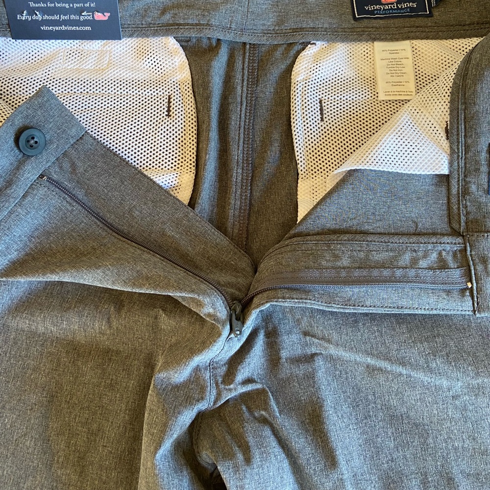 Vineyard Vines Performance Quick Dry Shorts Grey. With Tags. Never worn.